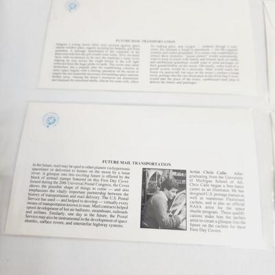 6 - 1989 FUTURE MAIL TRANSPORTATION (SPACE)