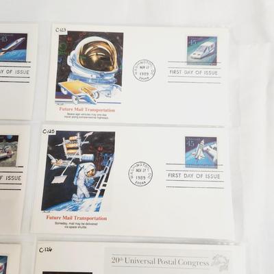 6 - 1989 FUTURE MAIL TRANSPORTATION (SPACE)