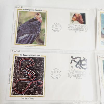 7 - 1996 ENDANGERED SPECIES - SAN DIEGO ZOO - #1