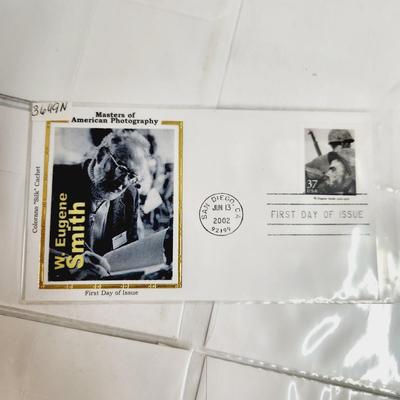 9 - 2002 MASTERS OF PHOTOGRAPHY - 1ST DAY STAMPS