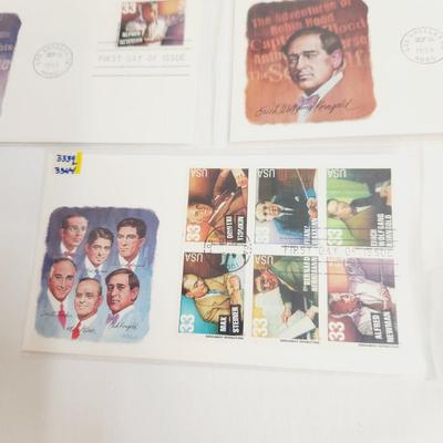 7 - 1999 HOLLYWOOD COMPOSERS - 1ST DAY ISSUE STAMPS