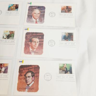7 - 1999 HOLLYWOOD COMPOSERS - 1ST DAY ISSUE STAMPS