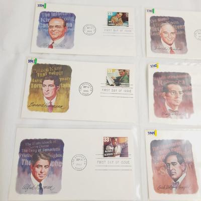 7 - 1999 HOLLYWOOD COMPOSERS - 1ST DAY ISSUE STAMPS