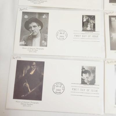 8 - MASTERS OF AMERICAN PHOTOGRAPHY #2 - 1ST DAY STAMPS