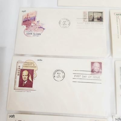 9 - 1971 MIXED THEMED - 1ST DAY STAMPS