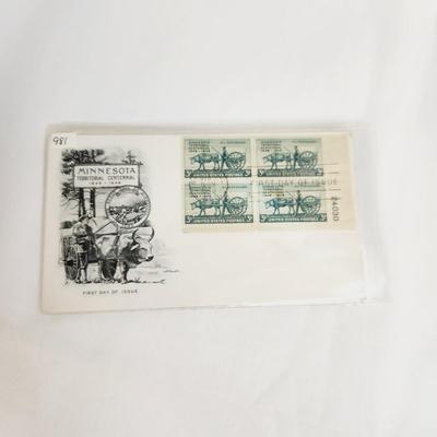 10 - 1948 & 1949 - "PLACES" MIXED 1ST DAY STAMPS