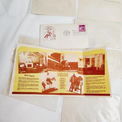10 - 1948 "LOTS OF HISTORY INCLUDING ROY ROGERS" THEME - 1ST DAY STAMPS