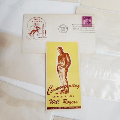 10 - 1948 "LOTS OF HISTORY INCLUDING ROY ROGERS" THEME - 1ST DAY STAMPS