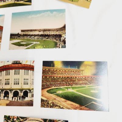 2001 BASEBALL LEGENDARY PLAYING FIELD POSTCARD - 1ST ISSUE STAMP BUNDLE