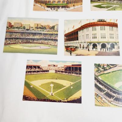 2001 BASEBALL LEGENDARY PLAYING FIELD POSTCARD - 1ST ISSUE STAMP BUNDLE