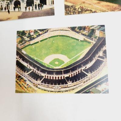 2001 BASEBALL LEGENDARY PLAYING FIELD POSTCARD - 1ST ISSUE STAMP BUNDLE