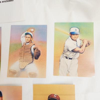 2000 BASEBALLS LEGENDS OF  PLAYERS POSTCARD BUNDLE #3 - 1ST ISSUE STAMPS