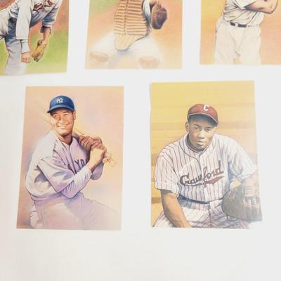 2000 BASEBALLS LEGENDS OF  PLAYERS POSTCARD BUNDLE #3 - 1ST ISSUE STAMPS
