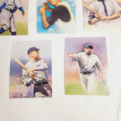 2000 BASEBALLS LEGENDS OF  PLAYERS POSTCARD BUNDLE #2 - 1ST ISSUE STAMPS
