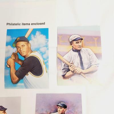 2000 BASEBALLS LEGENDS OF  PLAYERS POSTCARD BUNDLE #2 - 1ST ISSUE STAMPS