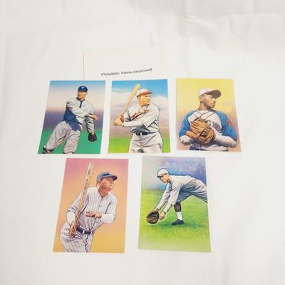 2000 BASEBALLS LEGENDS OF  PLAYERS POSTCARD BUNDLE #1 - 1ST ISSUE STAMPS