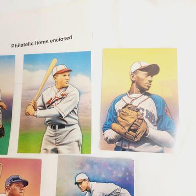 2000 BASEBALLS LEGENDS OF  PLAYERS POSTCARD BUNDLE #1 - 1ST ISSUE STAMPS
