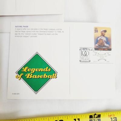 2000 BASEBALLS LEGENDS OF  PLAYERS POSTCARD BUNDLE #1 - 1ST ISSUE STAMPS