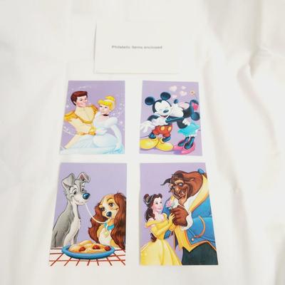 2006 DISNEY CHARACTERS POSTCARD BUNDLE - FIRST DAY ISSUE STAMPS