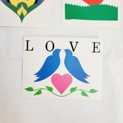 1997 LOVE STAMP POSTCARD BUNDLE - 1ST DAY ISSUE STAMPS