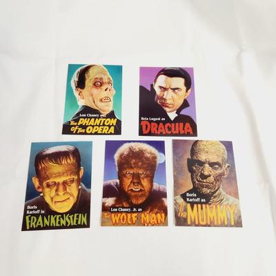 1997 - CLASSIC MOVIE MONSTER POST CARDS - 1ST DAY ISSUE STAMPS
