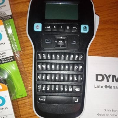 DYMO LABEL MANAGER, LABEL REFILLS AND MORE