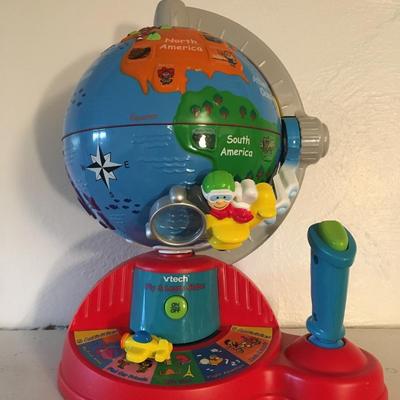 V Tech play and learn globe