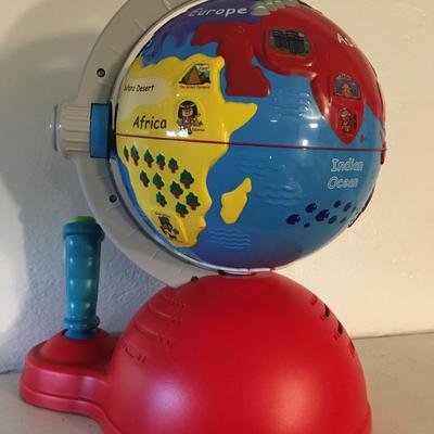 V Tech play and learn globe