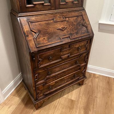 Solid Wood Secretary ~Imported from Holland