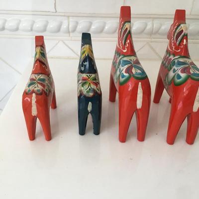Nils Olsson Dala Wood horses