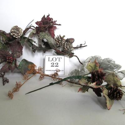 Floral Pieces and Ribbon for Crafting, Pretty