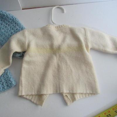Vintage Child's Sweater and Dress
