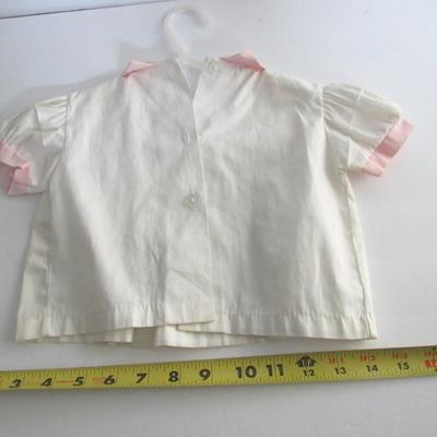 Vintage Infant's Dress, Kittens Theme, Kiddie Petites Label