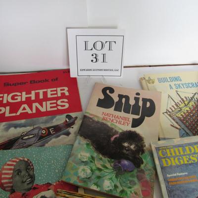 Lot of 13 Vintage Kids Books