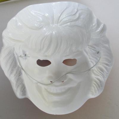 Vintage Plastic USA Halloween Mask, Laverne