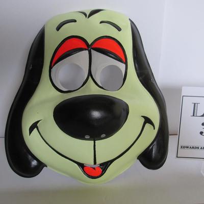 Vintage USA Plastic Underdog Halloween Mask