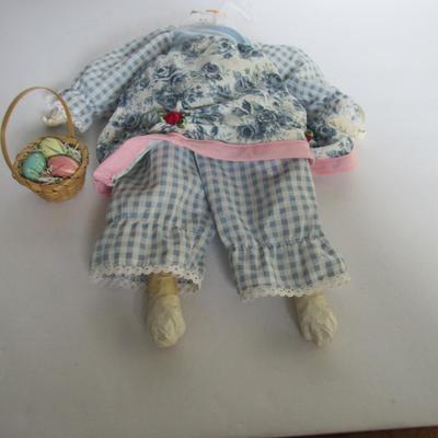Unused Vintage Easter and Get Well Cards and Rabbit Doll