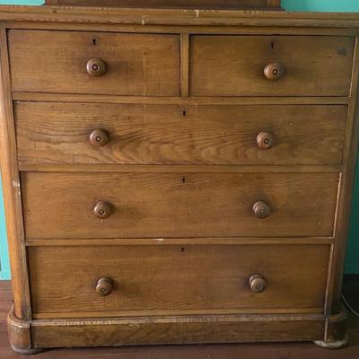 Vintage Dresser and Mirror