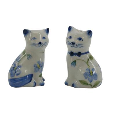 Porcelain Kitty Shakers