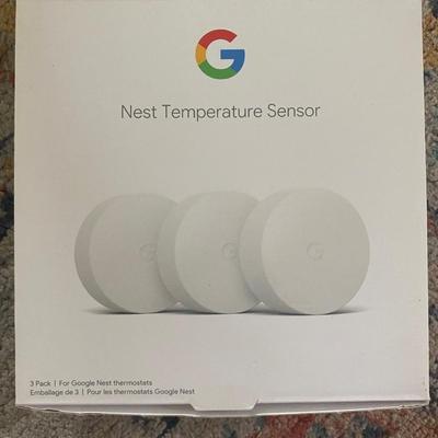 Google Nest Temperature Sensors - 3 pack- NIB