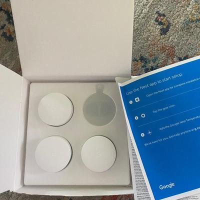 Google Nest Temperature Sensors - 3 pack- NIB