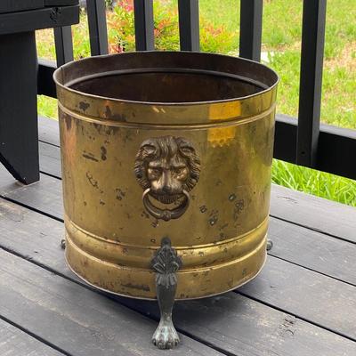 Brass Planter