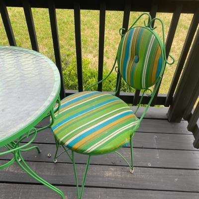 Mid Century Ice Cream Table
