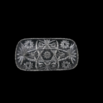 Vintage Glass Dishes and Bowl