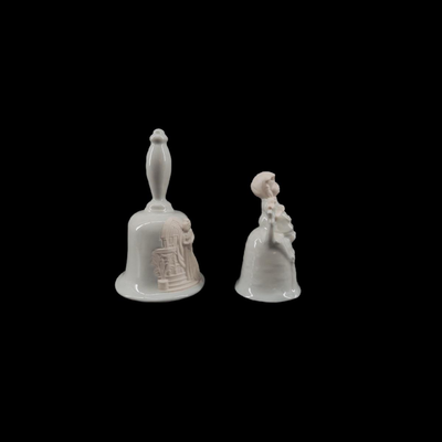 Pair of Cyril Cullen Porcelain Bells