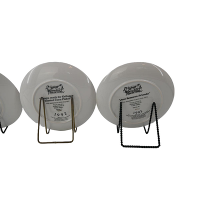 (3 pcs) Kellogg Collectible Plates