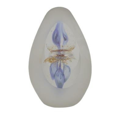 Frosted Glass Egg Art