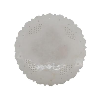 Mineral and Stone Inlay Trivet Dish