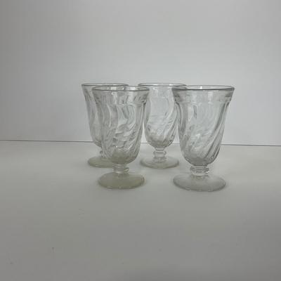-34- GLASSWARE | Colony Fostoria Glass Co. | Ice Tea Glasses