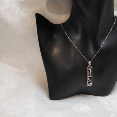 Egyptian 19" 925 Necklace